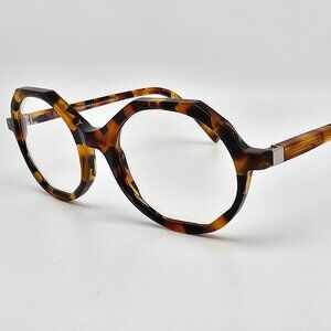 Bruno Chaussignand Ellis Fire Tortoise Eyeglasses Frame w/ Flexhinge France 49mm